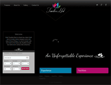 Tablet Screenshot of hoteltravellersnest.com